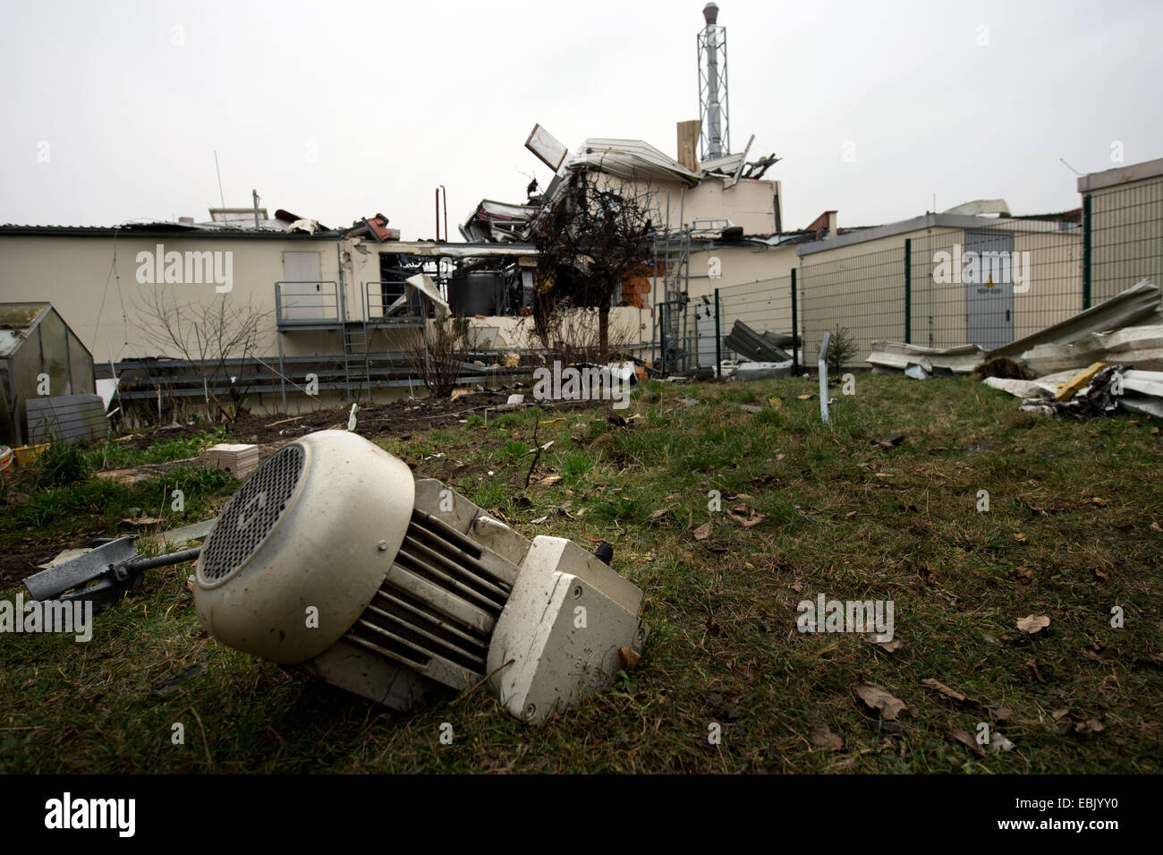 Were four people were seriously injured in an explosion hi-res stock ...