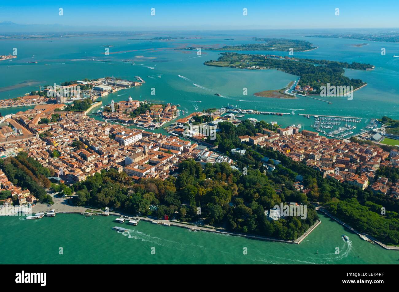 Venice italy aerial hi-res stock photography and images - Alamy