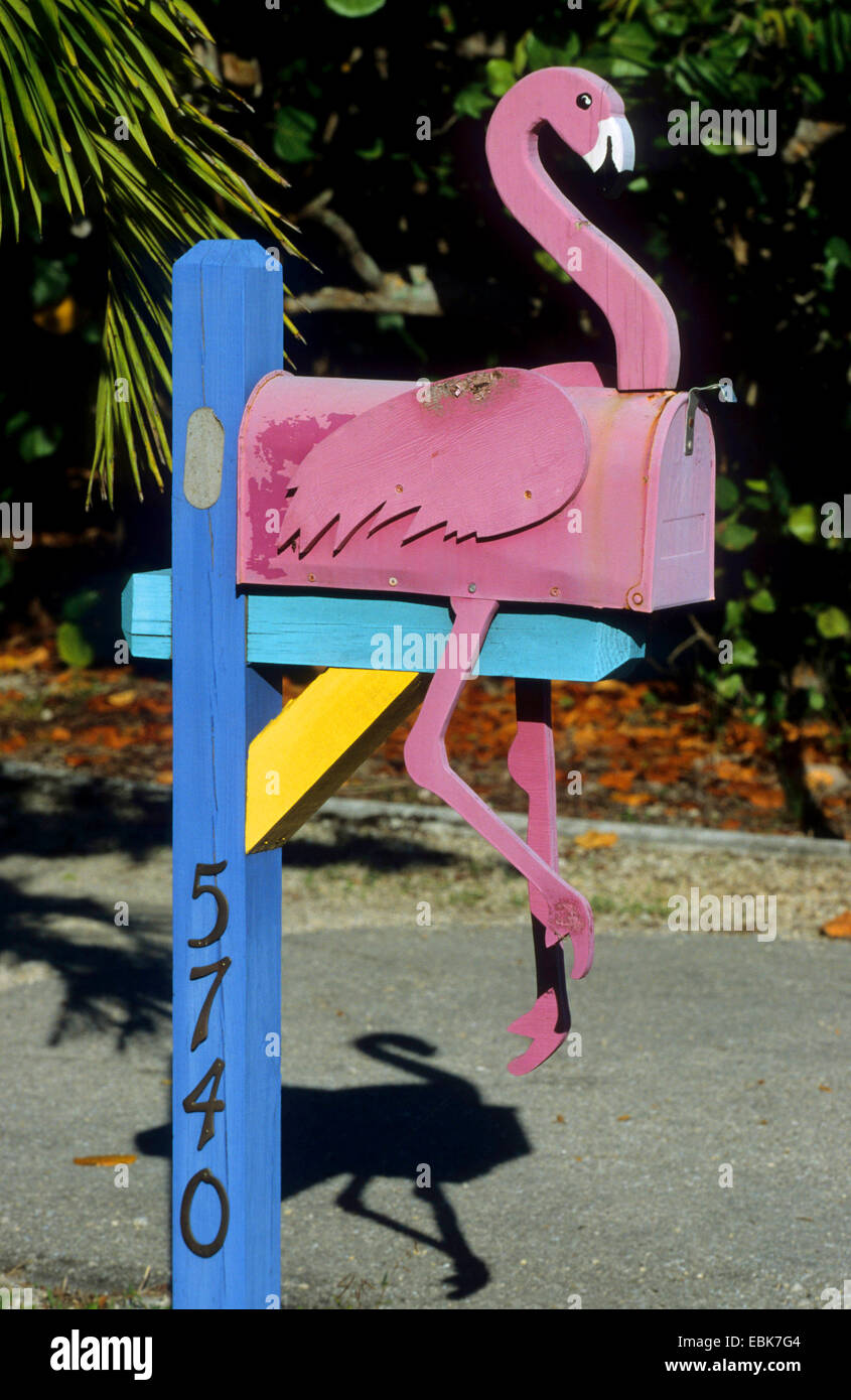 Flamingo mail box hires stock photography and images  alamy Flamingo mail box hires stock photography and images  alamy