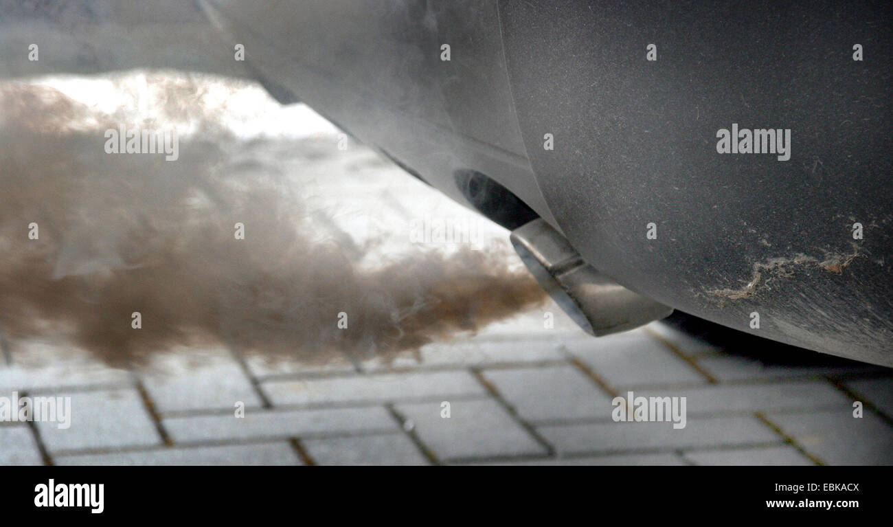 smoking exhaust Stock Photo Alamy