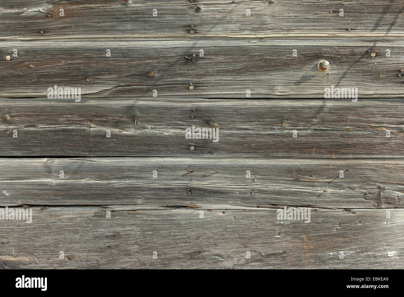 Old wood panels background Stock Photo