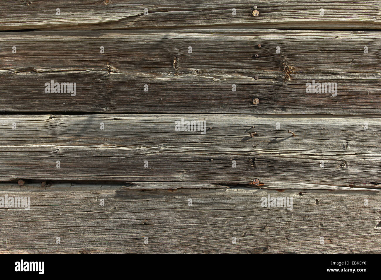 Old wood panels background Stock Photo