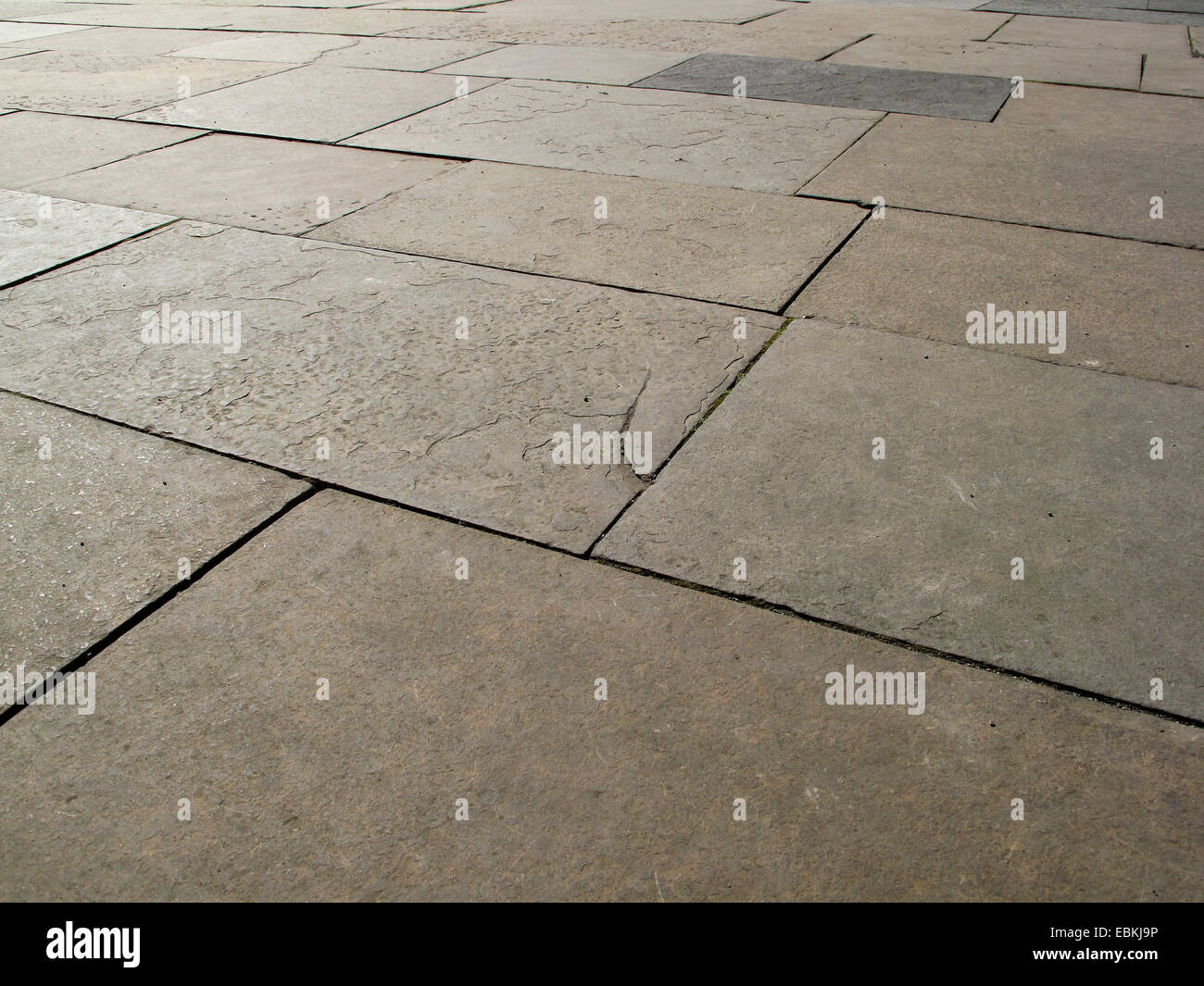 Traditional stone flag paving slabs Stock Photo Alamy