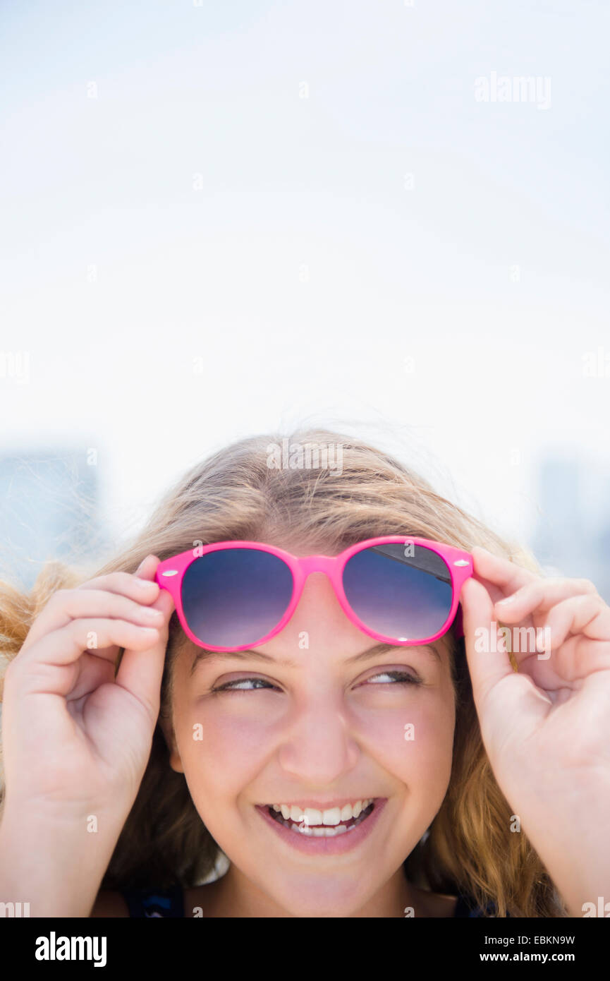 13 year old girl sunglasses hires stock photography and images Alamy