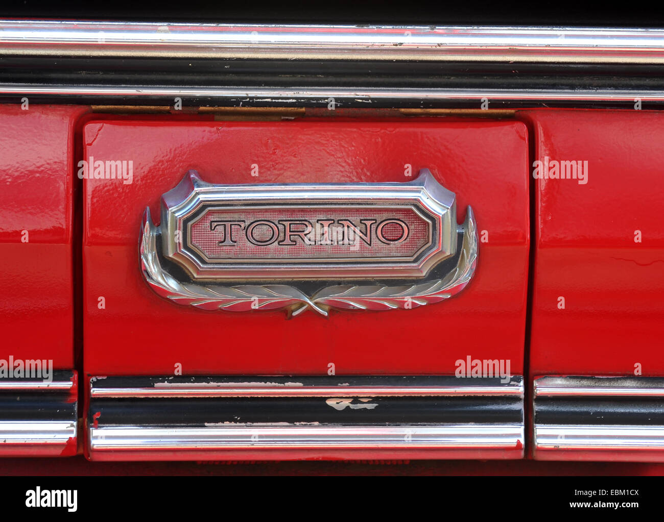 Ford Gran Torino, Starsky and Hutch replica car Stock Photo
