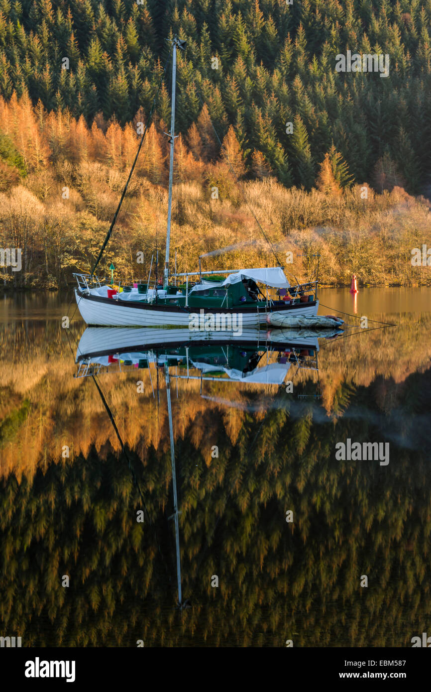 Loch Oich, Invergarry, Inverness shire, Scotland, United Kingdom Stock