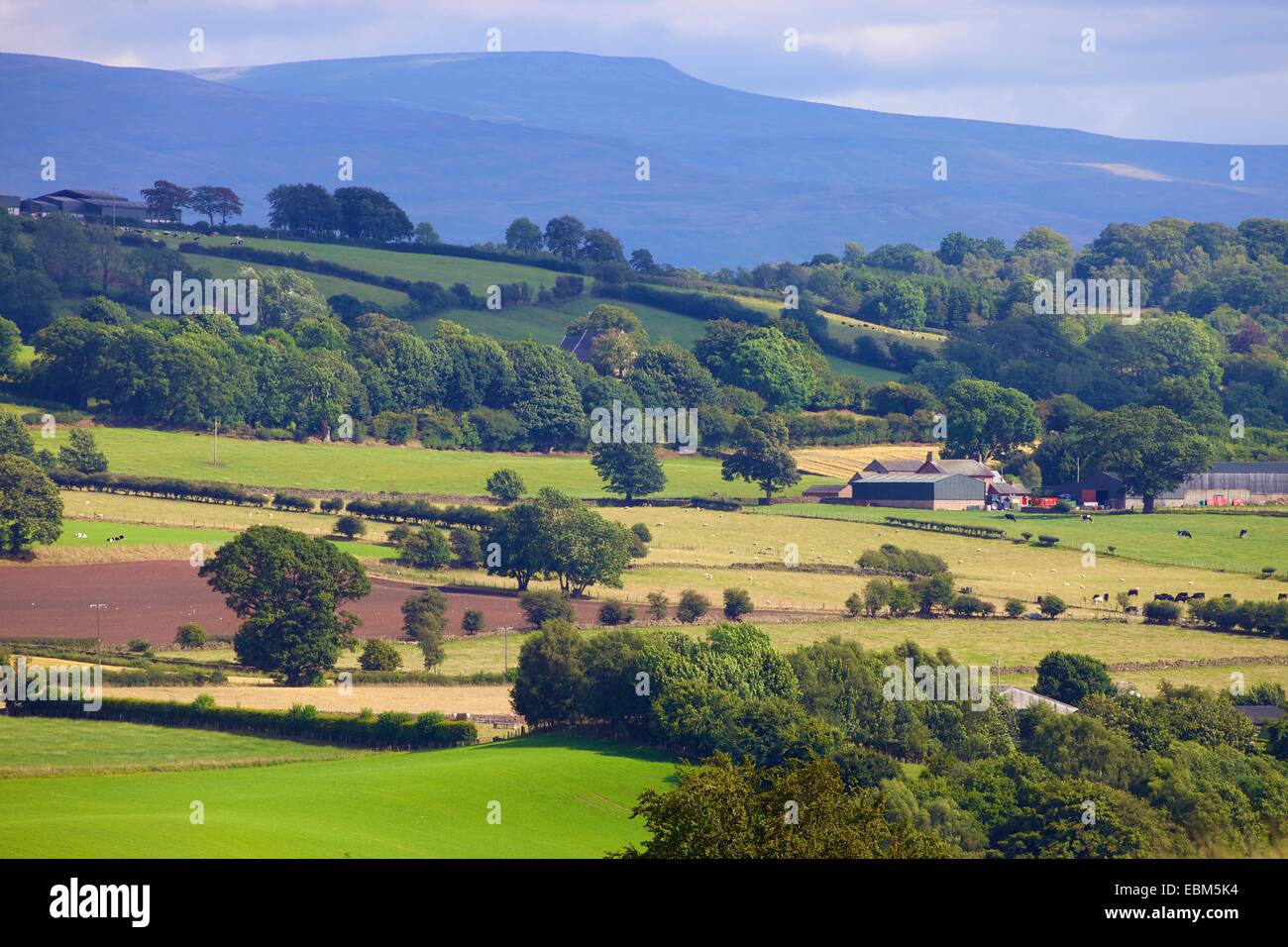 Eden Valley, Cumbria, Settle to Carlisle Railway Line, England, UK