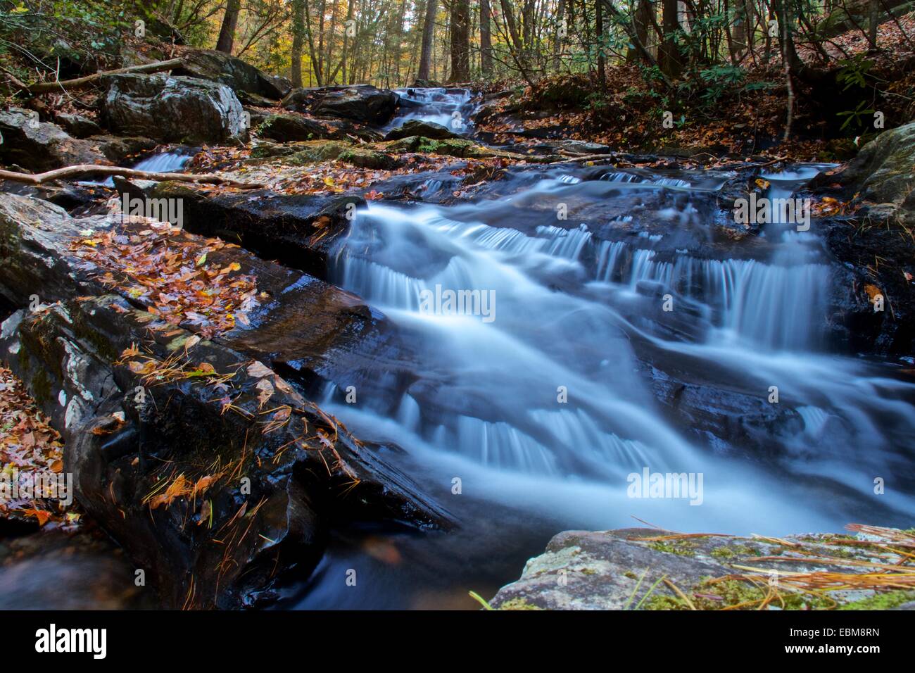 Waterfall at Wahsega 4-H Center Stock Photo - Alamy