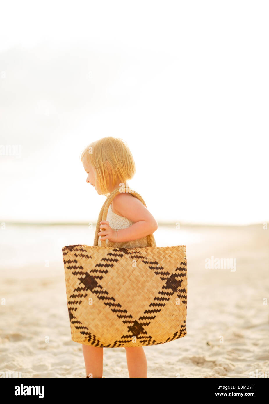 baby girl beach bag