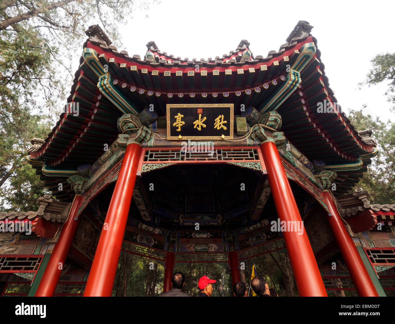 Long Corridor at the Summer Palace in Beijing, China Stock Photo Alamy