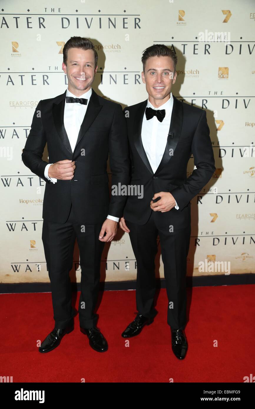 Sydney Australia 2 December 2014 Luke Jacobz And James Tobin Stock Photo Alamy