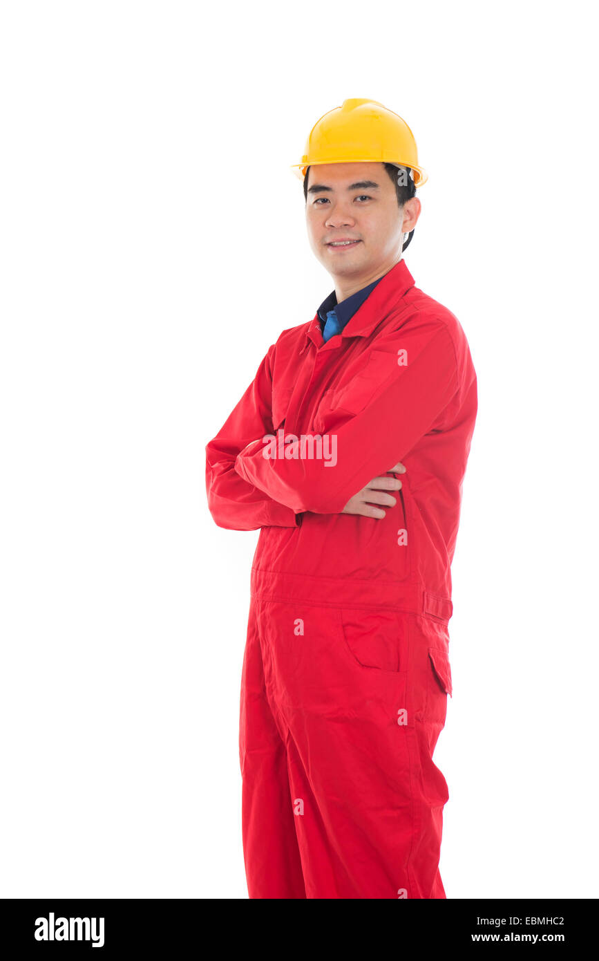 Asian male technician hi-res stock photography and images - Alamy