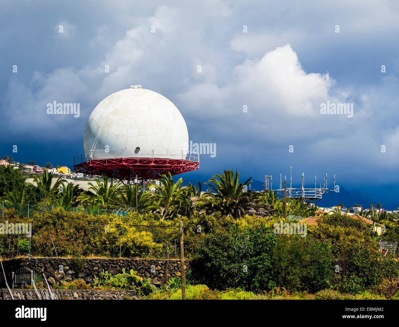 Radar facility at La Palma Airport, Lodero, Punta de las Lajas, La