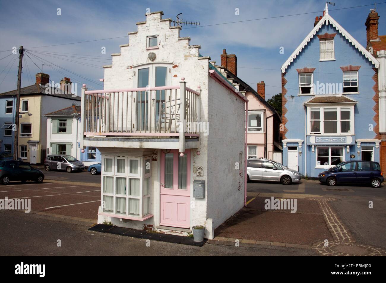 Tiny house in Aldeburgh, Suffolk Stock Photo