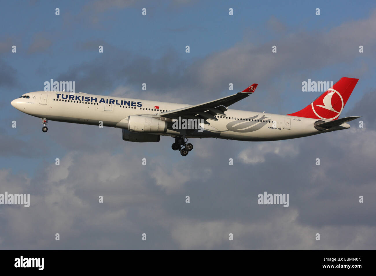 TURKISH AIRLINES A330 Stock Photo