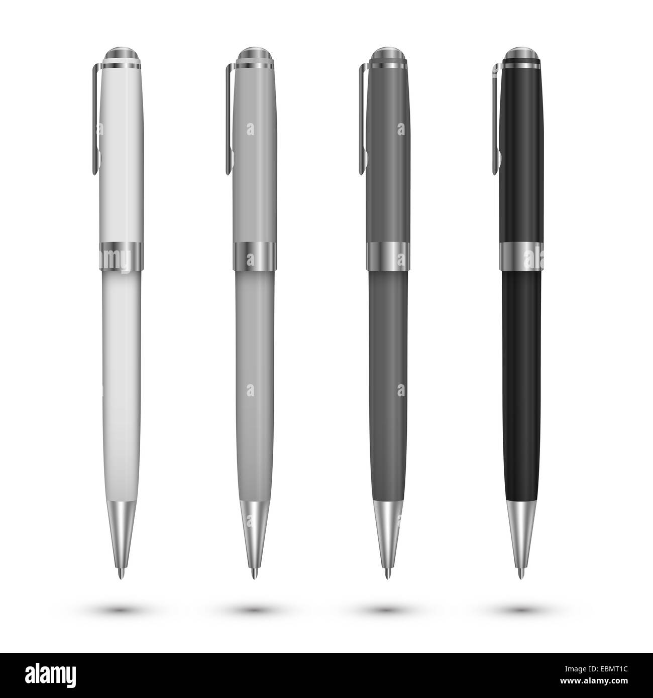 Pens Stock Photo
