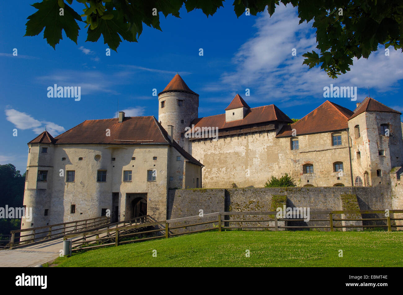 Burghausen, Castle, Altoetting district, Upper Bavaria, Bavaria, Germany Stock Photo