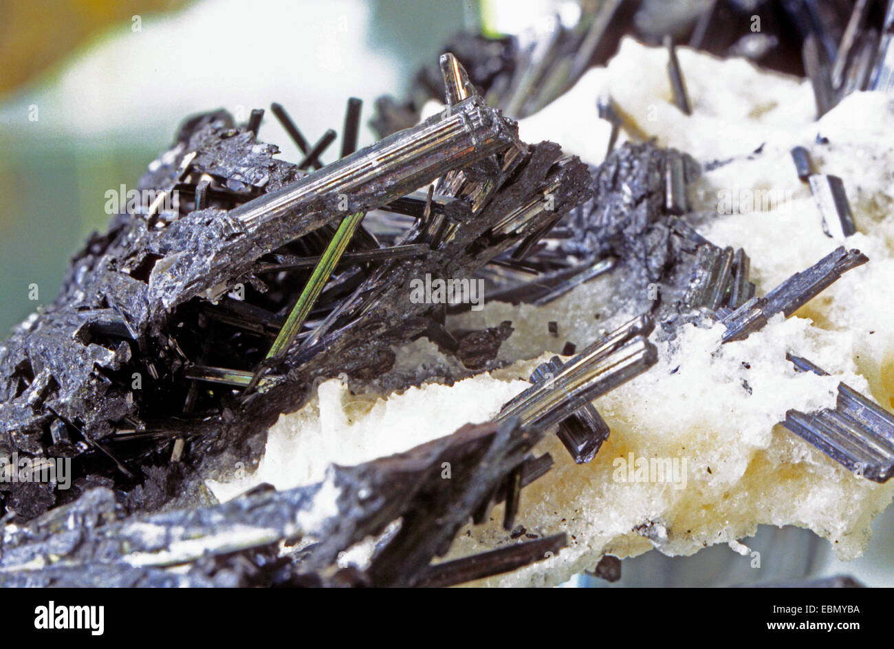 antimony, Italy, Tuscany Stock Photo