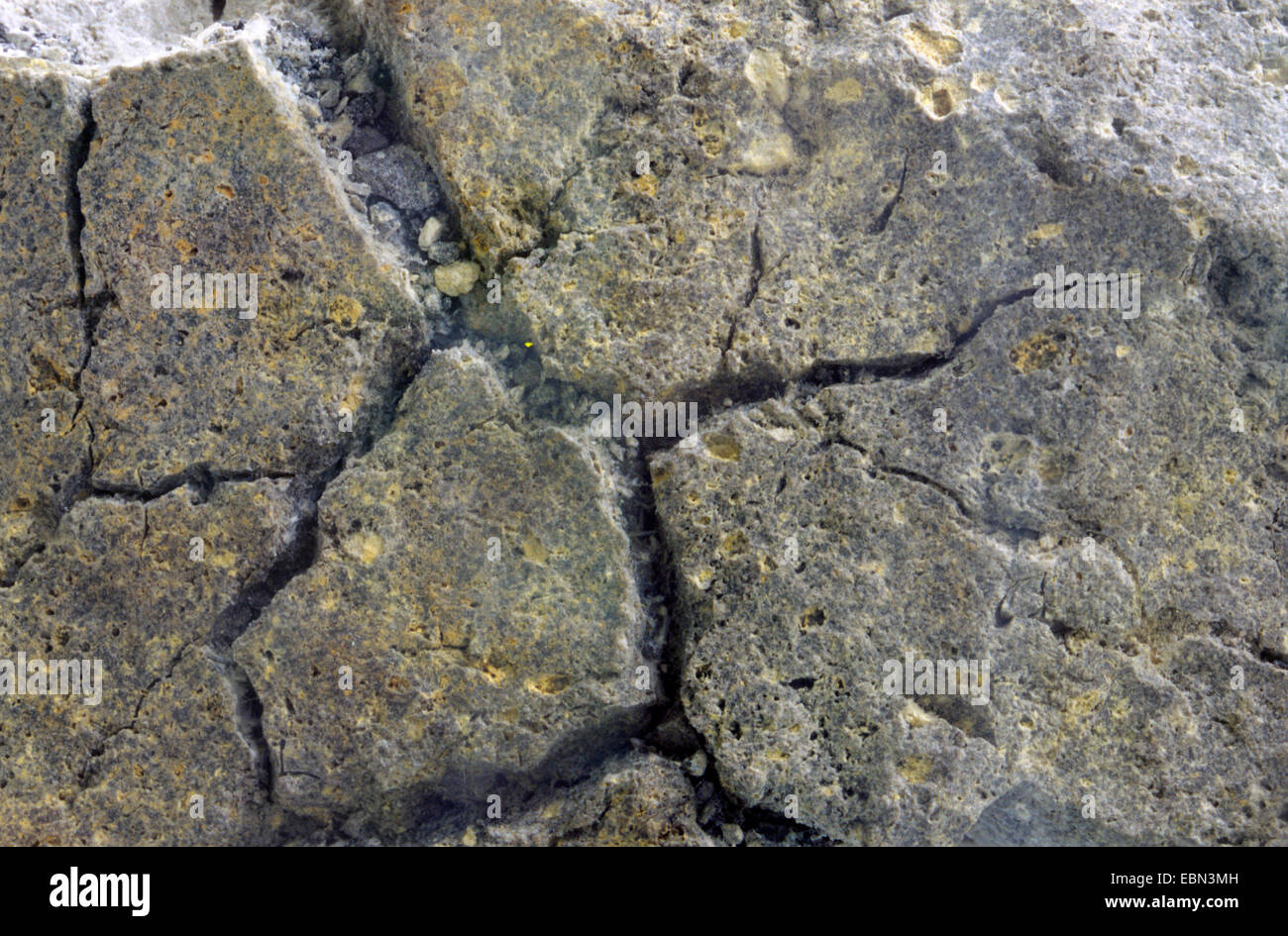 Bread-crust lava, Italy, Aolische Inseln, Vulcano Stock Photo