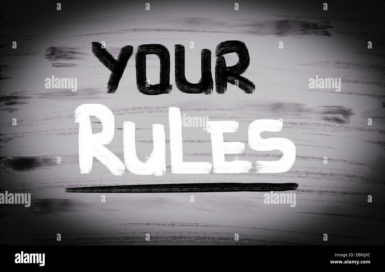 Rules concept hi-res stock photography and images - Alamy