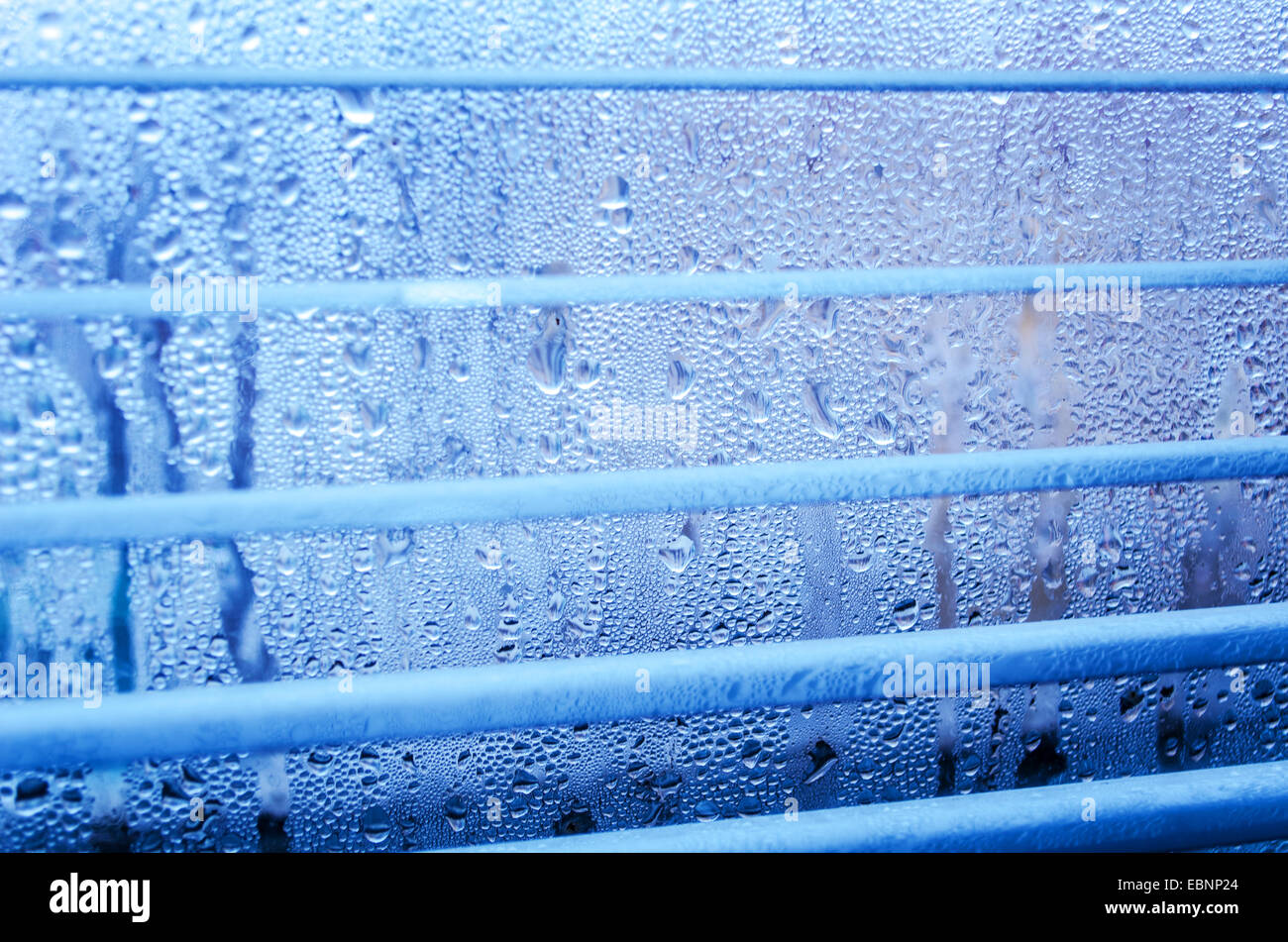 closeup of natural water drop on glass background Stock Photo - Alamy
