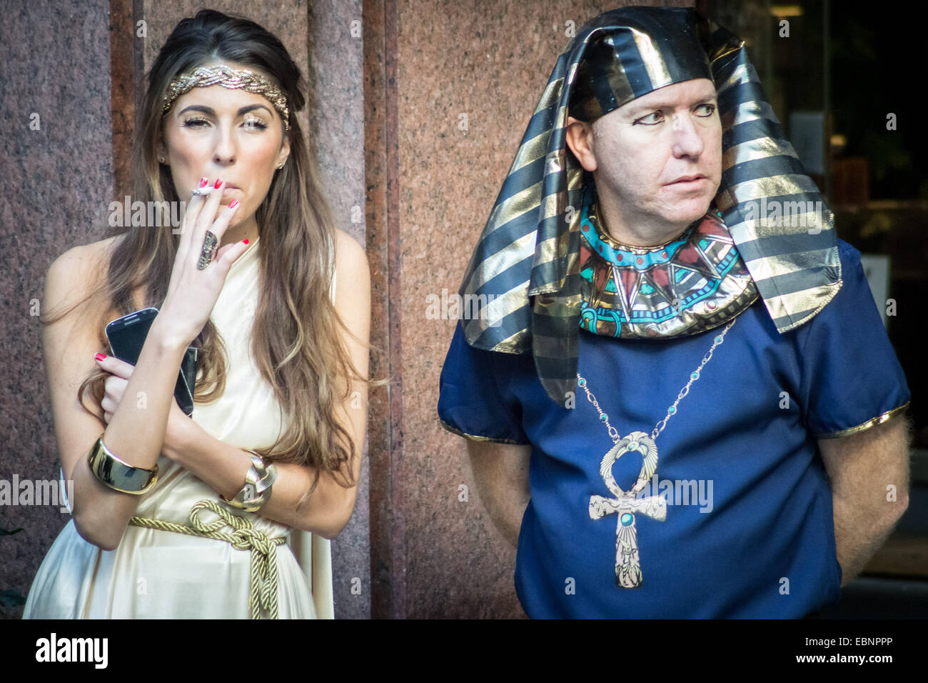 London, UK. 3rd Nov, 2014.  Cosplay at the 22nd ICAP Charity Day Credit:  Guy Corbishley/Alamy Live News Stock Photo