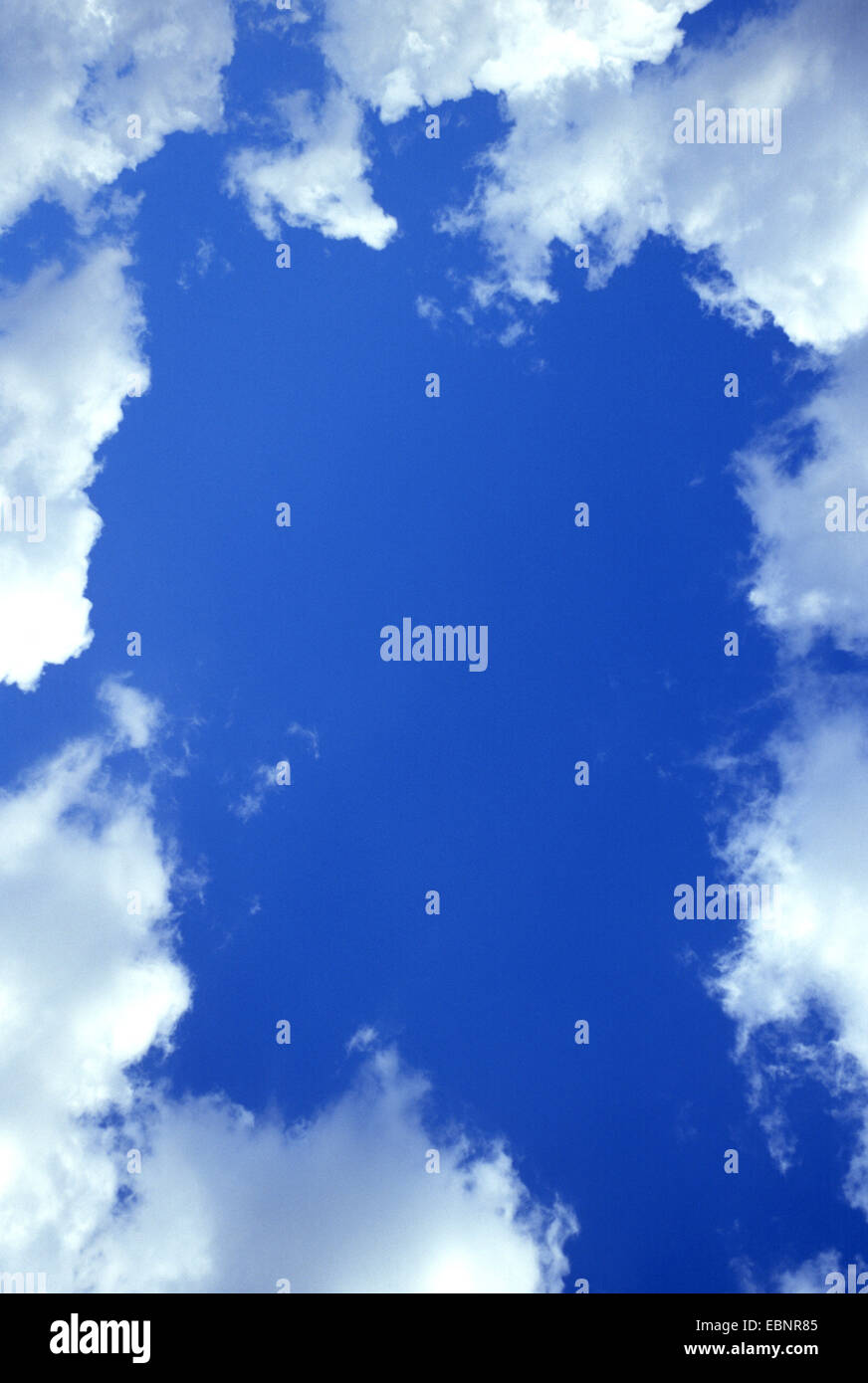 Blue cloud clouded sky hi-res stock photography and images - Alamy