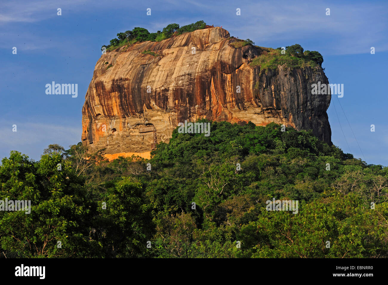 Lion's Rock Sigiriya, Sri Lanka Stock Photo