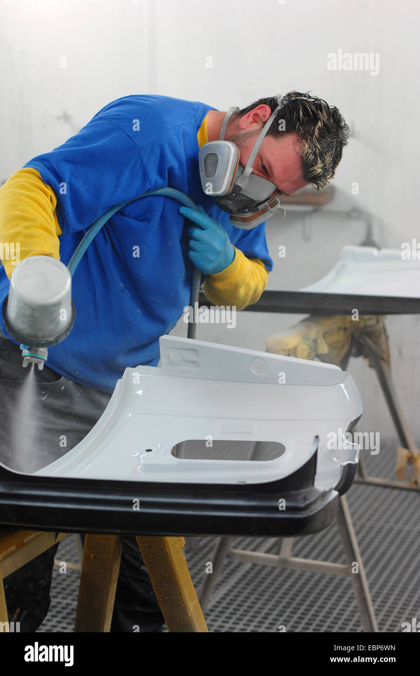 varnisher at work Stock Photo - Alamy