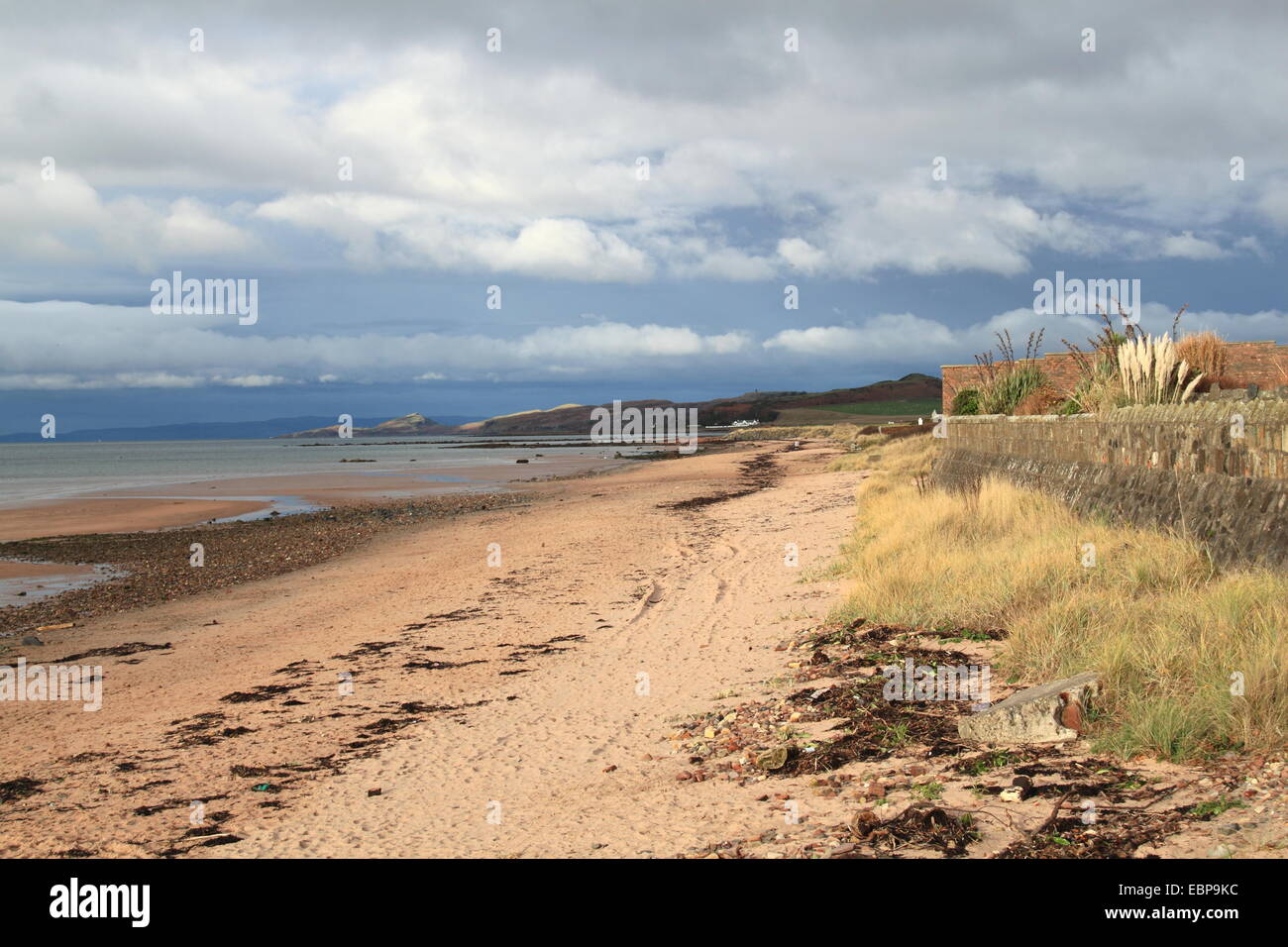 View from Seamill Hydro Spa Hotel gardens, West Kilbride, North Ayrshire, Scotland, Great Britain, United Kingdom, UK, Europe Stock Photo