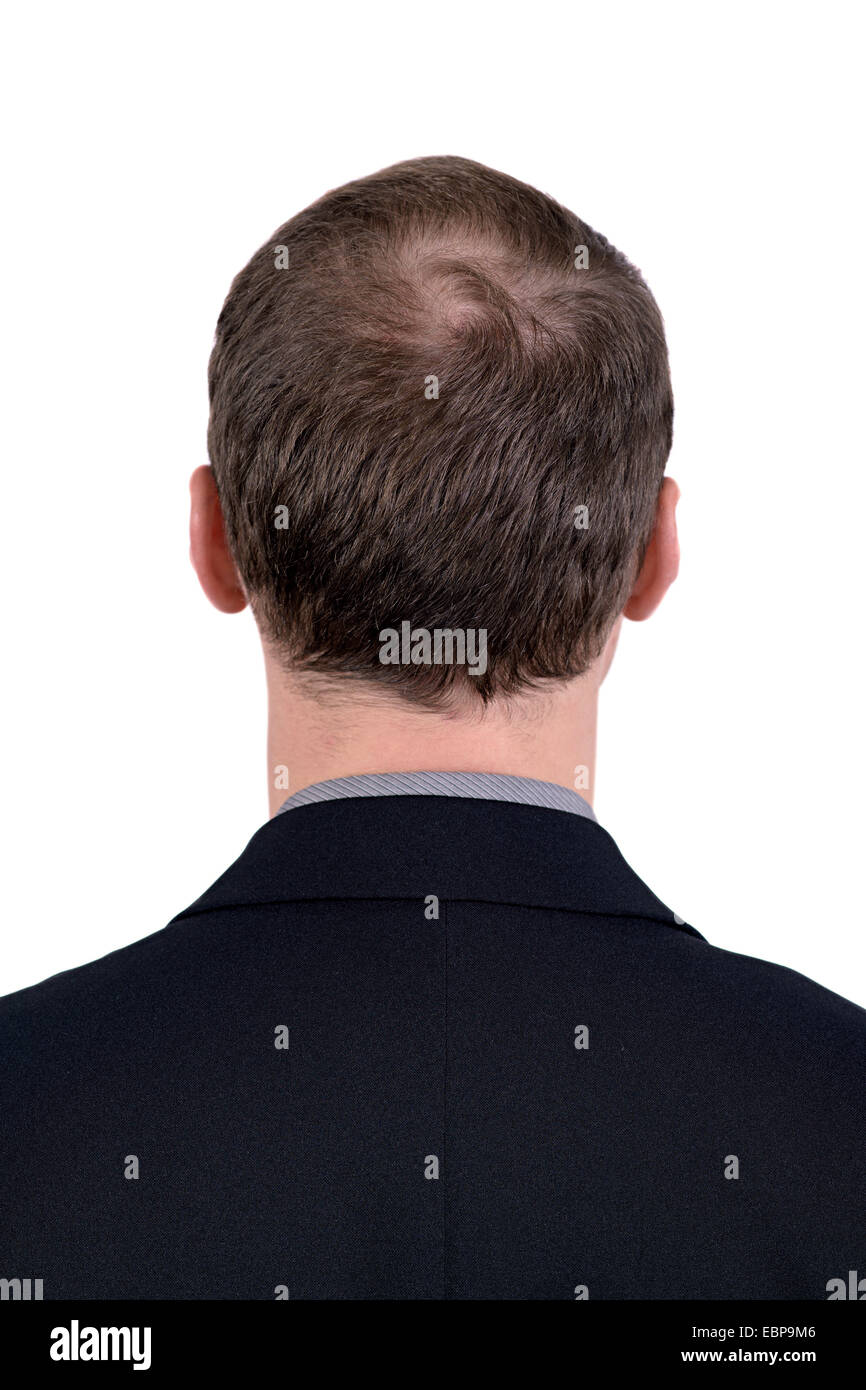 Back Of A Man S Head Stock Photo Alamy