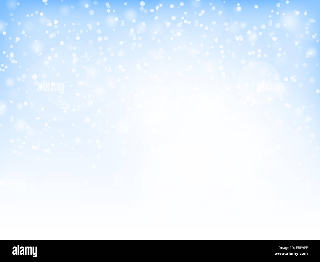 Abstract blue bokeh christmas background with sparkles Stock Photo - Alamy