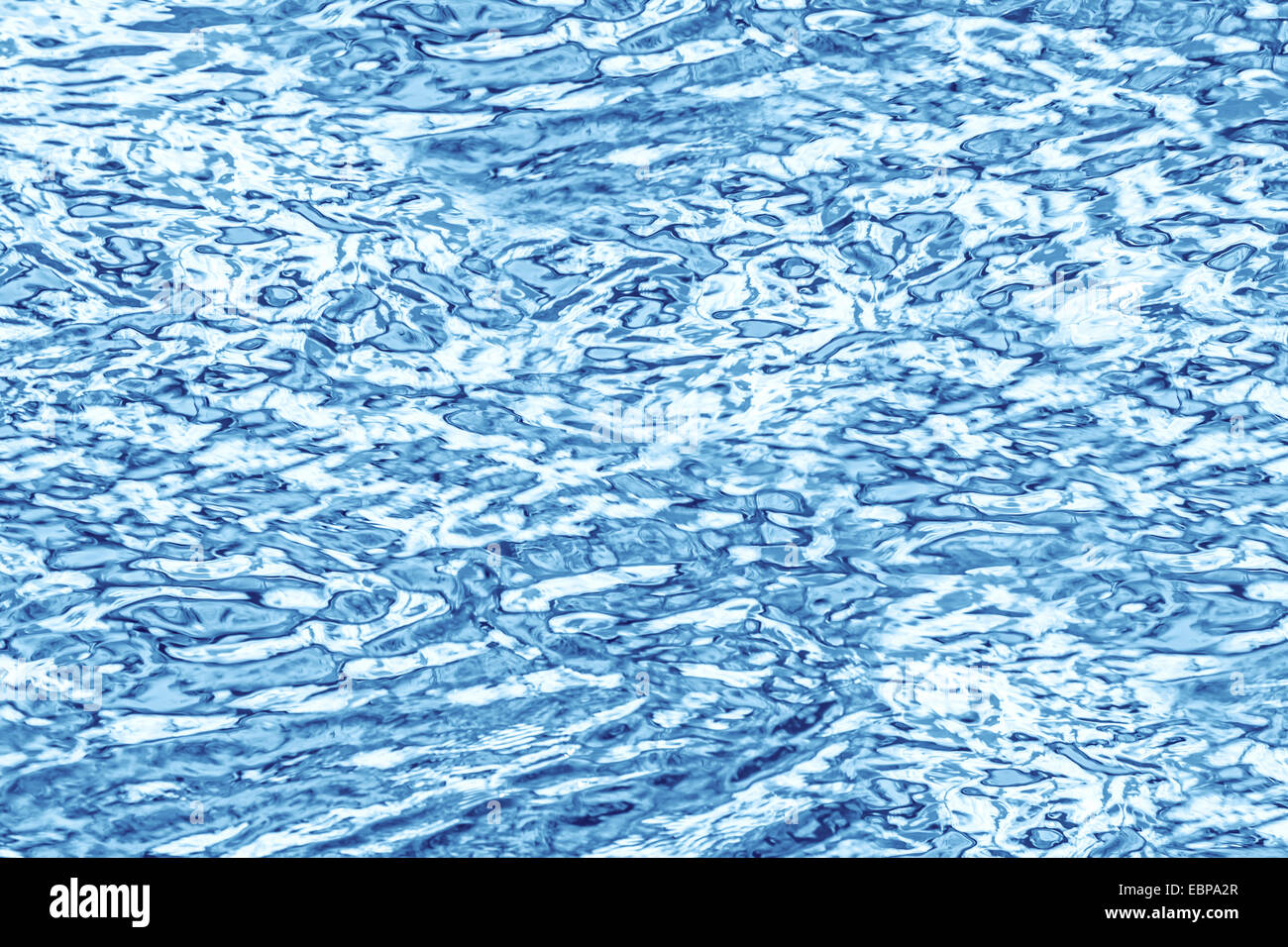 Abstract background made of reflections in the water. Stock Photo