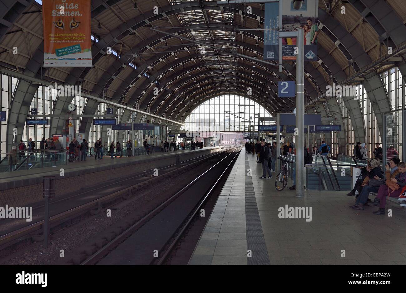 Alexanderplatz Bahnhof station Berlin Germany Stock Photo