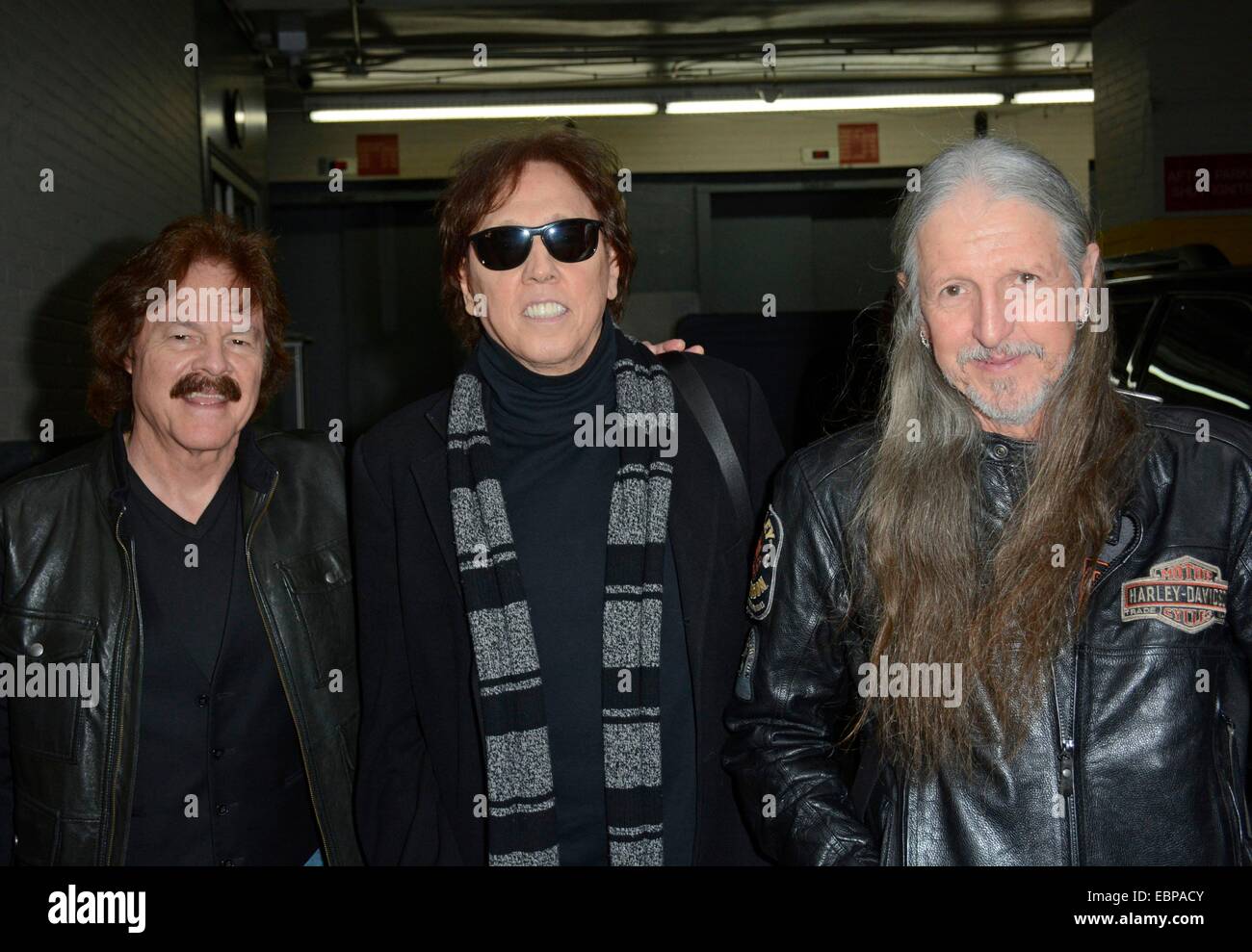 New York, NY, USA. 3rd Dec, 2014. Doobie Brothers: Tom Johnston, John McFee, Patrick Simmons out and about for Celebrity Candids - WED, New York, NY December 3, 2014. Credit:  Derek Storm/Everett Collection/Alamy Live News Stock Photo