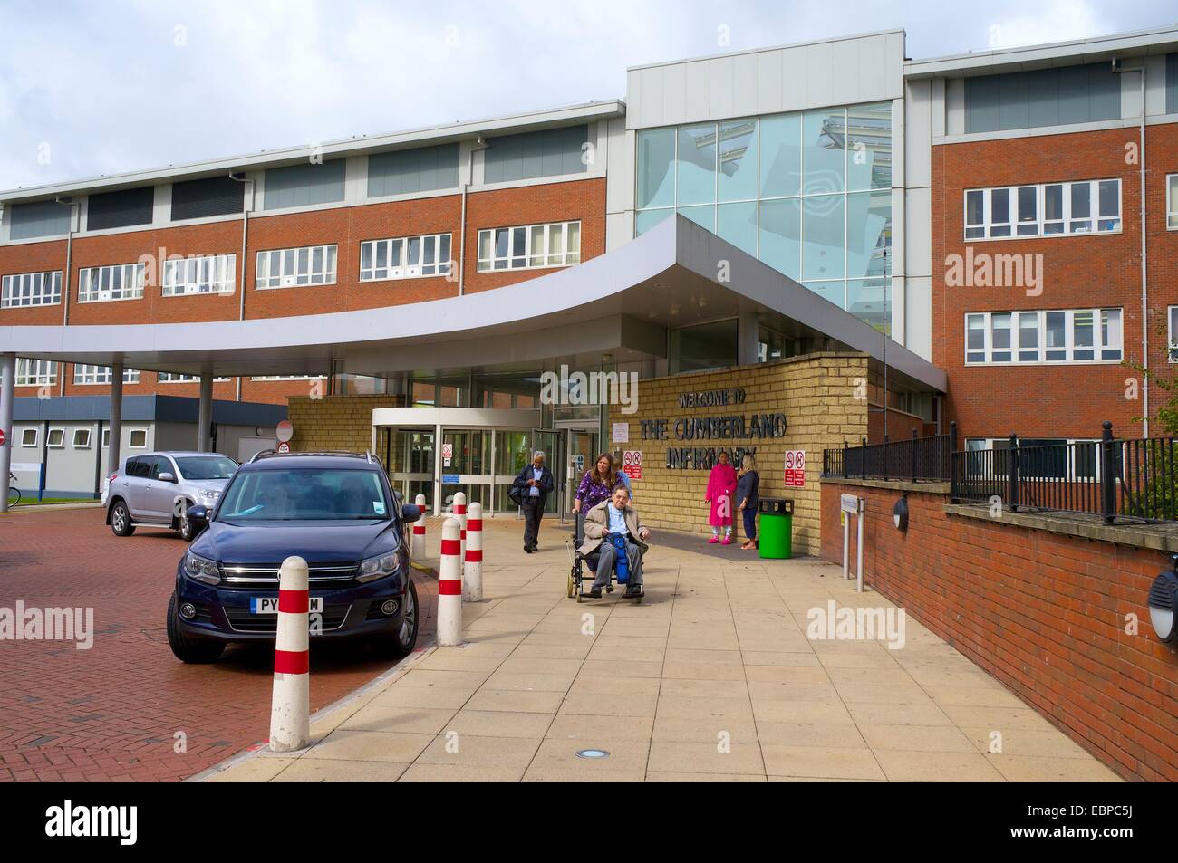 Cumberland Infirmary, Carlisle, Cumbria, England, UK Stock Photo