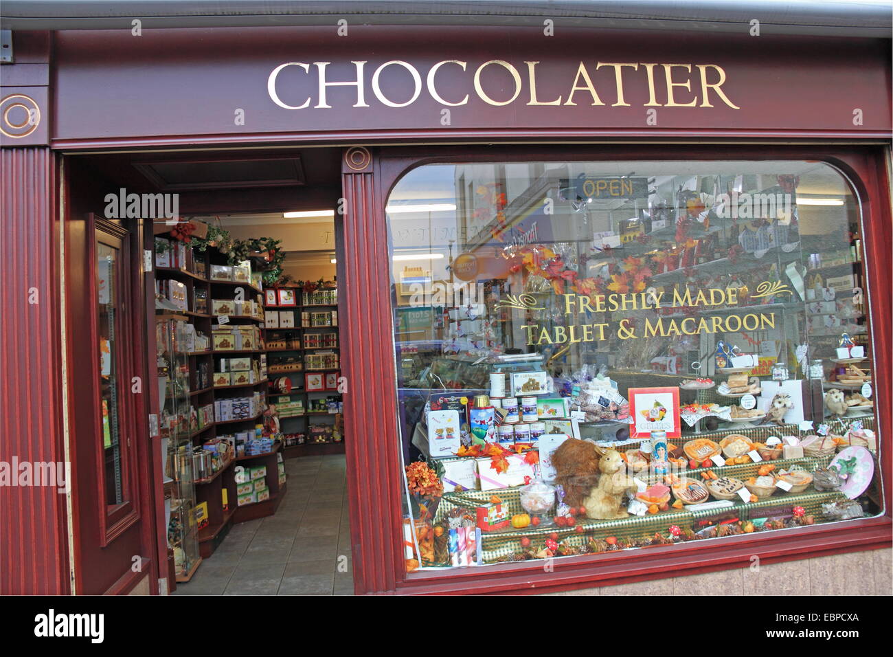 Candy Box sweet shop, Main Street, Largs, North Ayrshire, County of Ayr