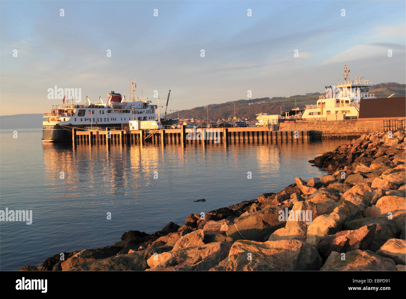 Ferry to Great Cumbrae, Largs, North Ayrshire, County of Ayr, Scotland