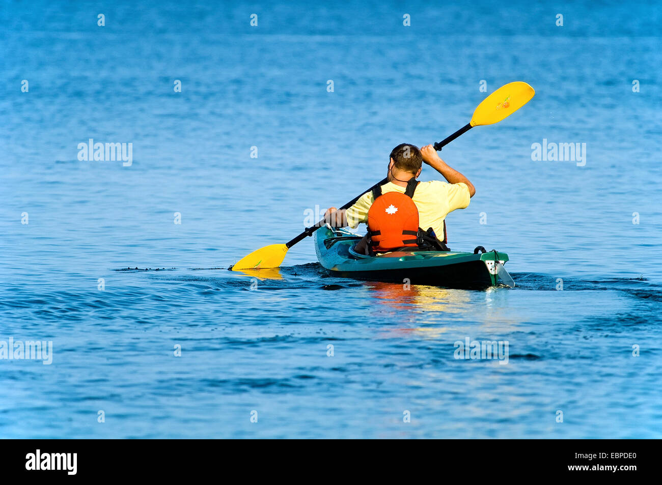 Kayak in Ontario, Canada Stock Photo Alamy