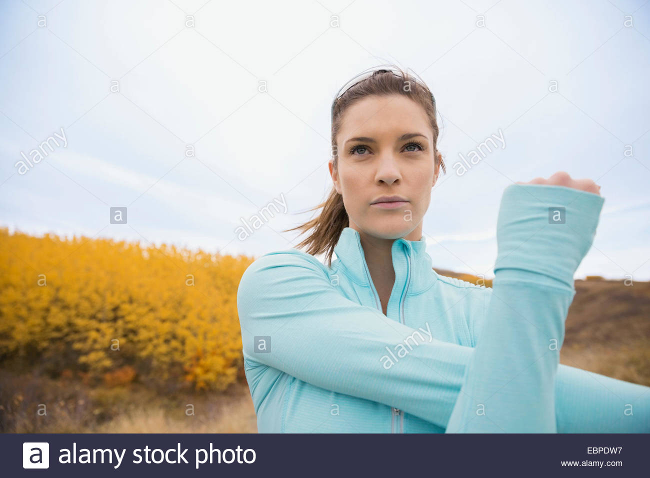 Stretching arm hi-res stock photography and images - Alamy