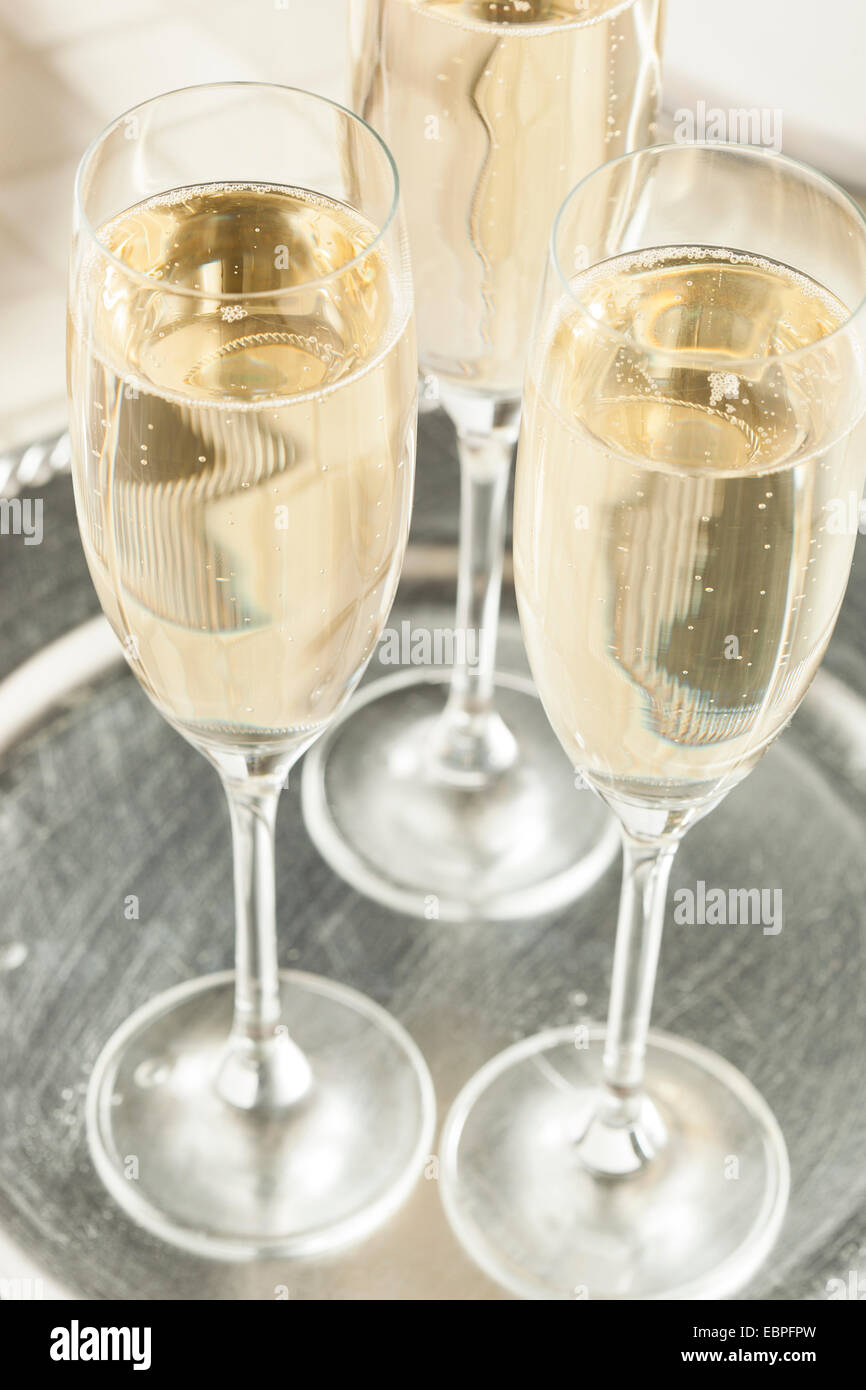 Alcoholic Champagne for New Years Eve Celebration Stock Photo Alamy