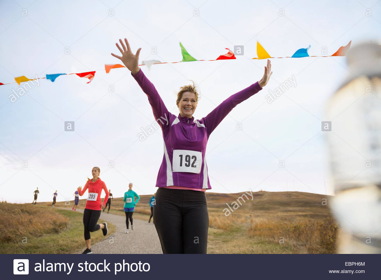 Nearing finish line hires stock photography and images Alamy