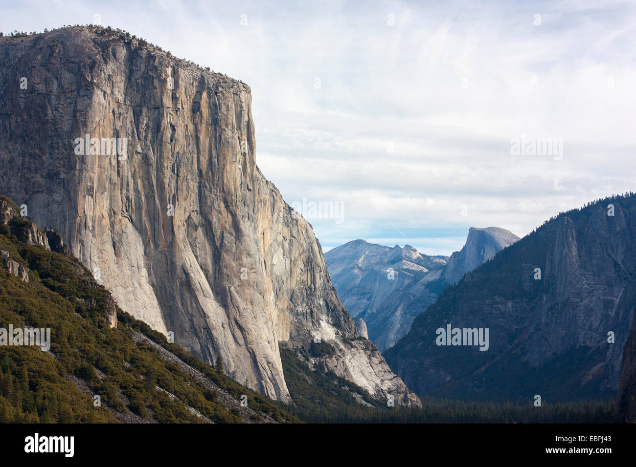Yosemite Valley, Yosemite National Park, Mariposa County, California, USA Stock Photo
