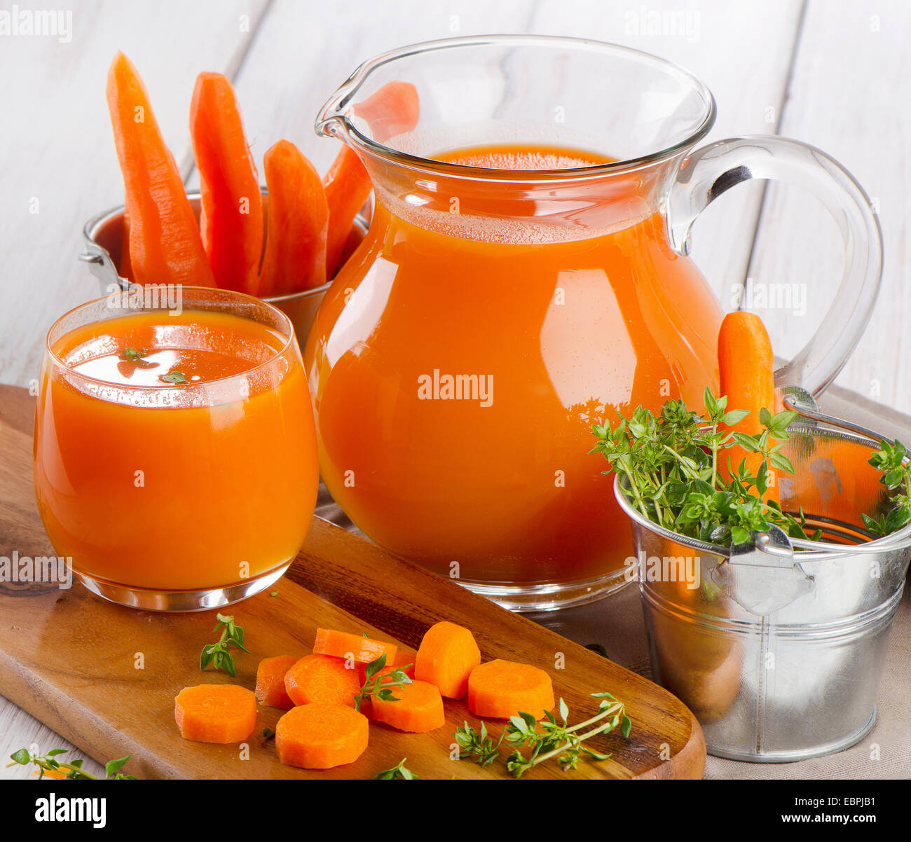 Fruit juice jug jugs hi-res stock photography and images - Alamy