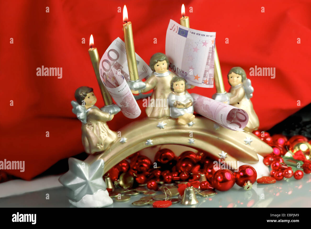 Euro and Christmas Stock Photo Alamy