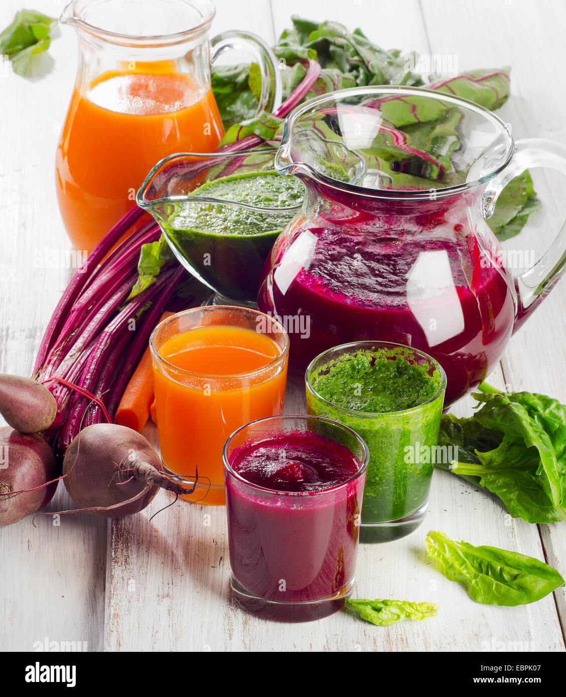 Healthy carrot smoothie orange hi-res stock photography and images - Alamy