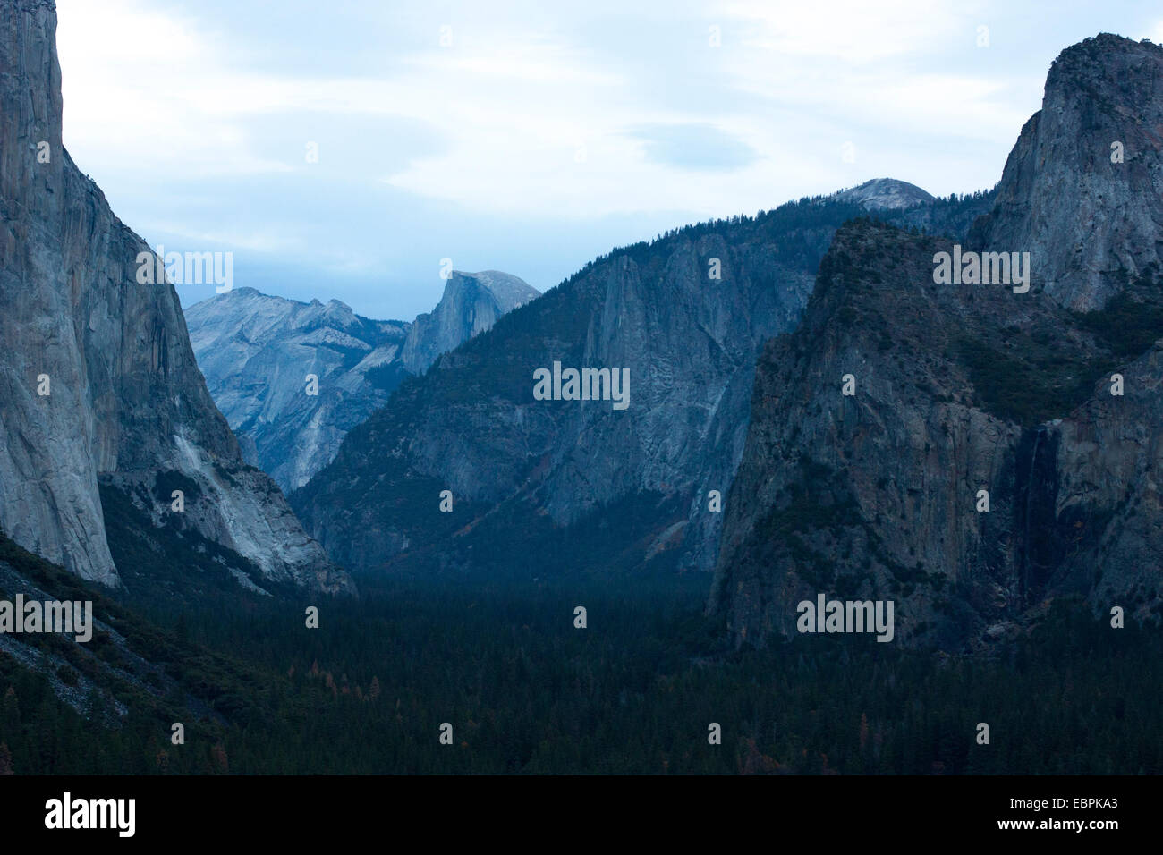 Yosemite Valley. Yosemite National Park, Mariposa County, California, USA Stock Photo