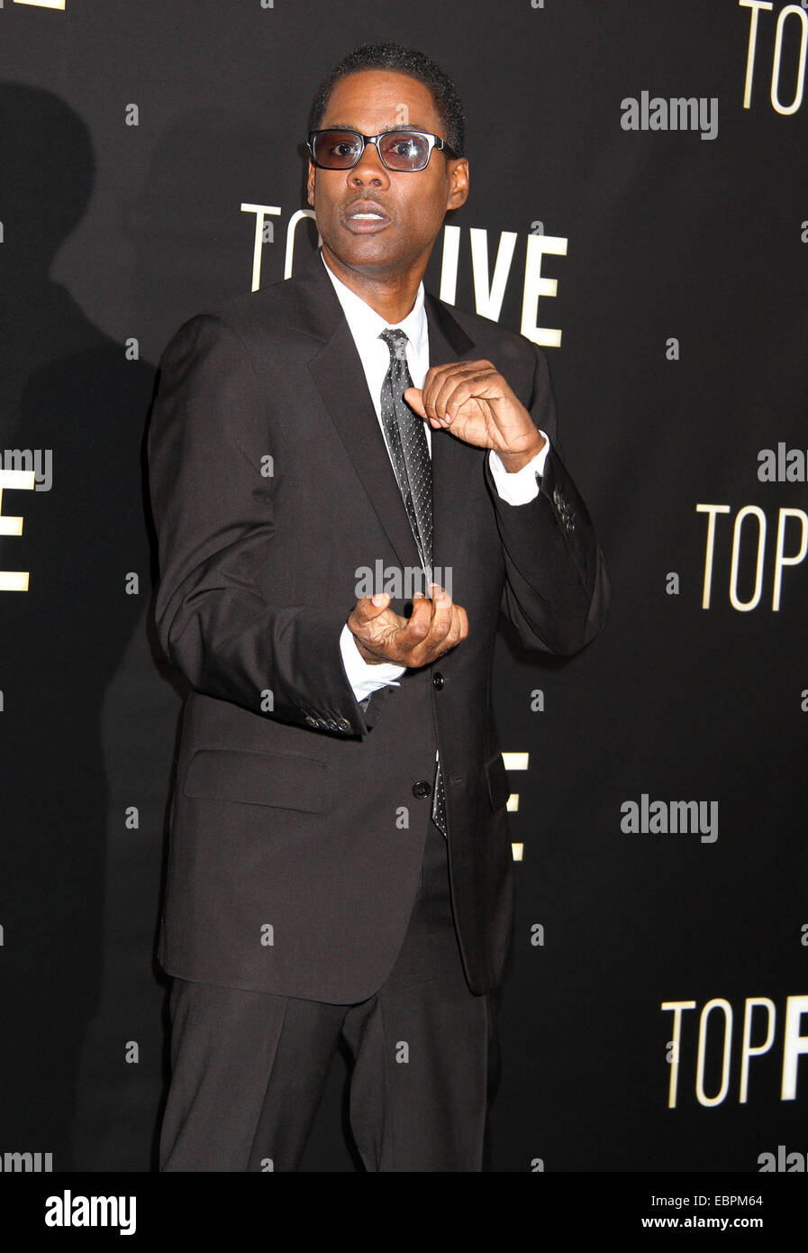New York, USA. 3rd Dec, 2014. Comedian CHRIS ROCK attends the New York ...