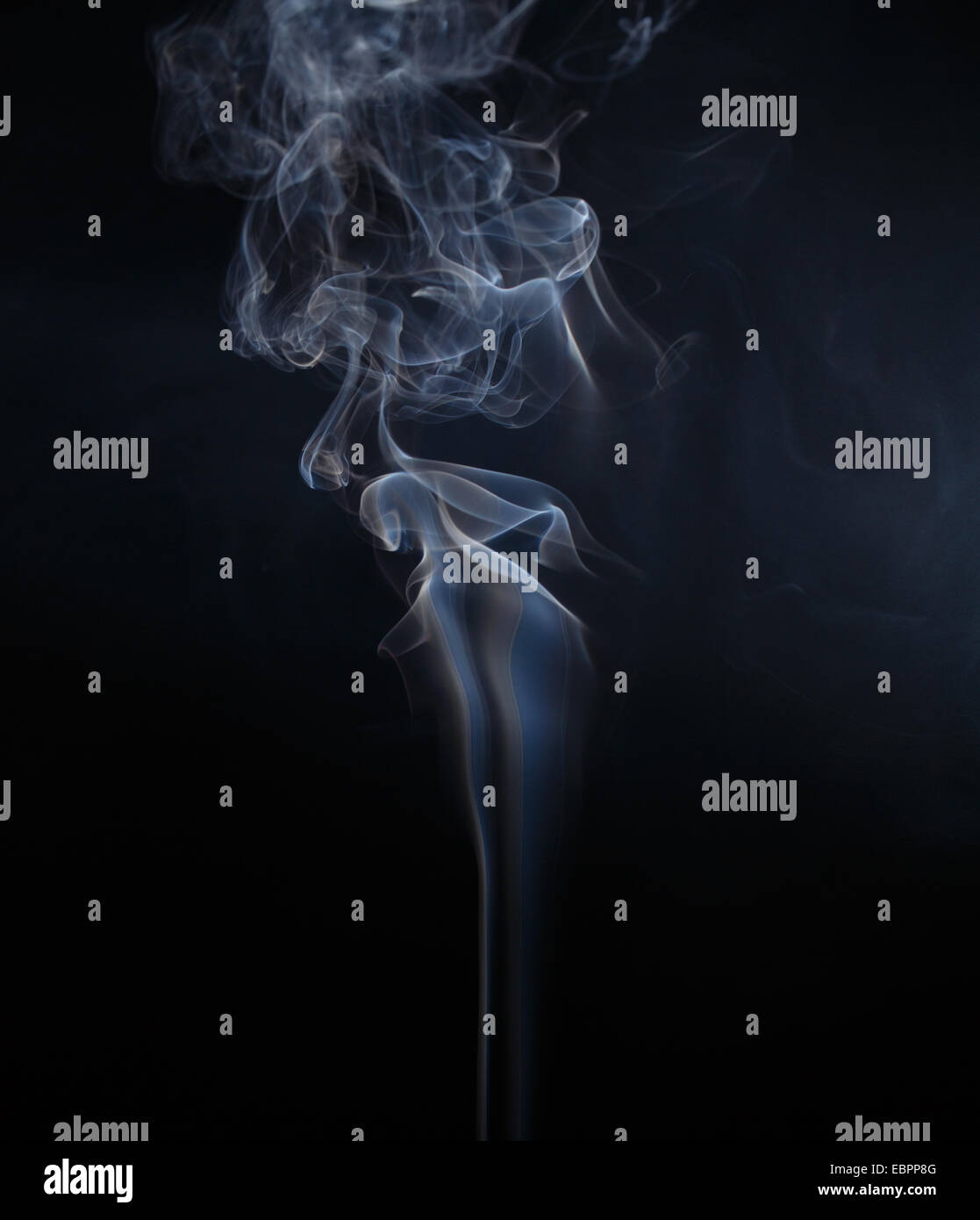 Abstract smoke moves on a black background Stock Photo - Alamy