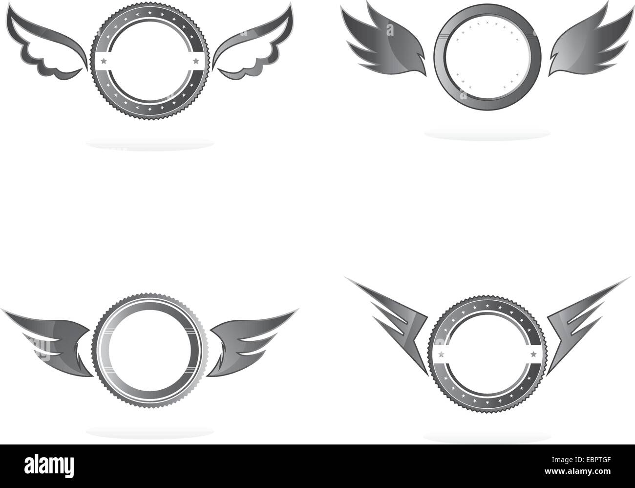 wing art theme Stock Vector Image & Art - Alamy